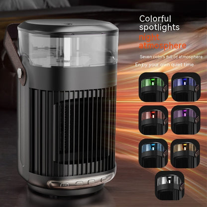 2-in-1 Portable Heater & Indoor Humidifier